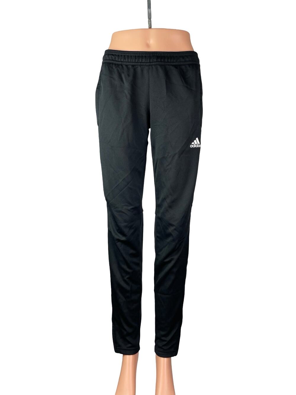Adidas Tiro 17 Black Mid Rise Yoga Athletic Activewear Trousers Training Pants S